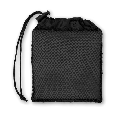 Zeige Details für Sporthandtuch in einer Netztasche  Bild von Sporthandtuch in einer Netztasche